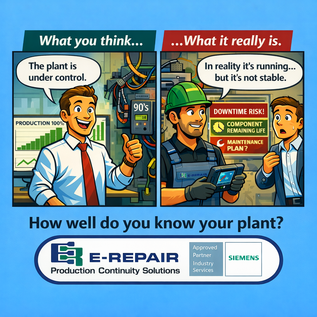 production continuity knowledge of the industrial plant